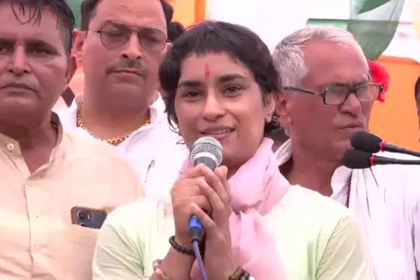 Vinesh Phogat’s Remarkable Victory in Haryana’s Julana Assembly: “Truth Has Won”